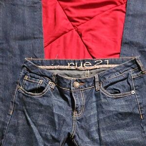 Rue21 Dark Blue Denim Jeans